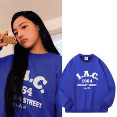 Minji Men's and Women's Sports Crew Neck Sweatshirt