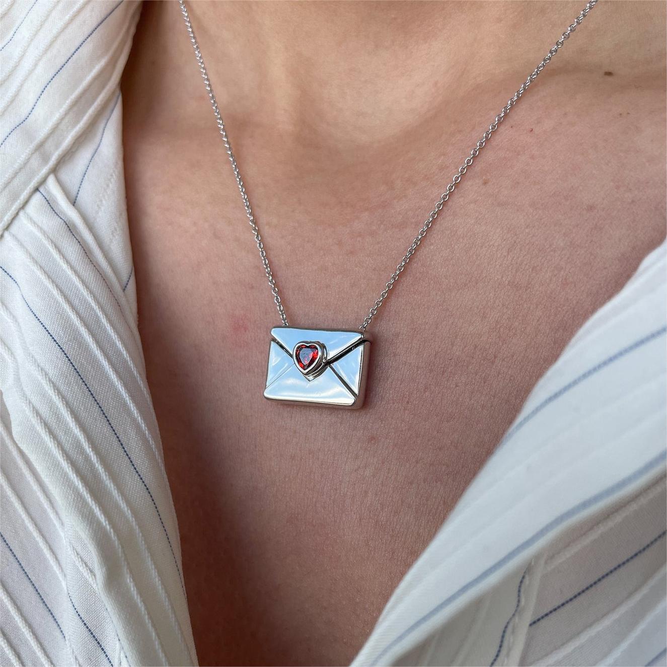 Love Envelope Necklace