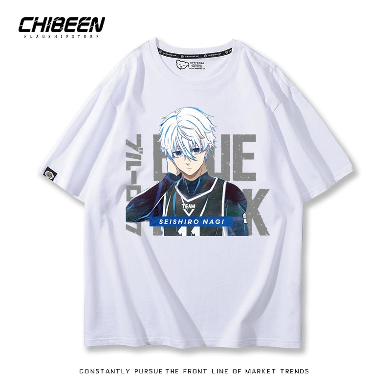 Casual Anime Short Sleeve Summer Cotton Tee