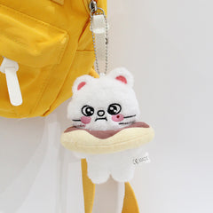 Creative KPOP Cartoon Donut Plush Toy Pendant