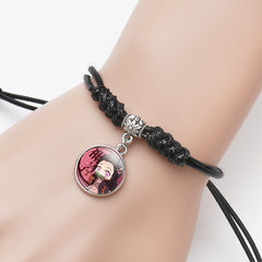 Chic Anime Gem Black Bracelet