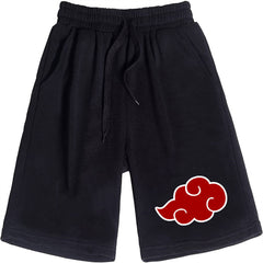 Men's Casual Anime Printed Loose Sports Shorts