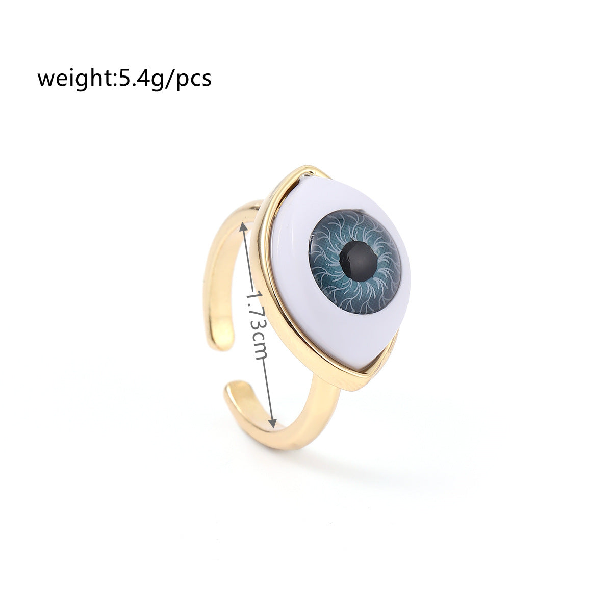 Niche Demon Eye Open Ring