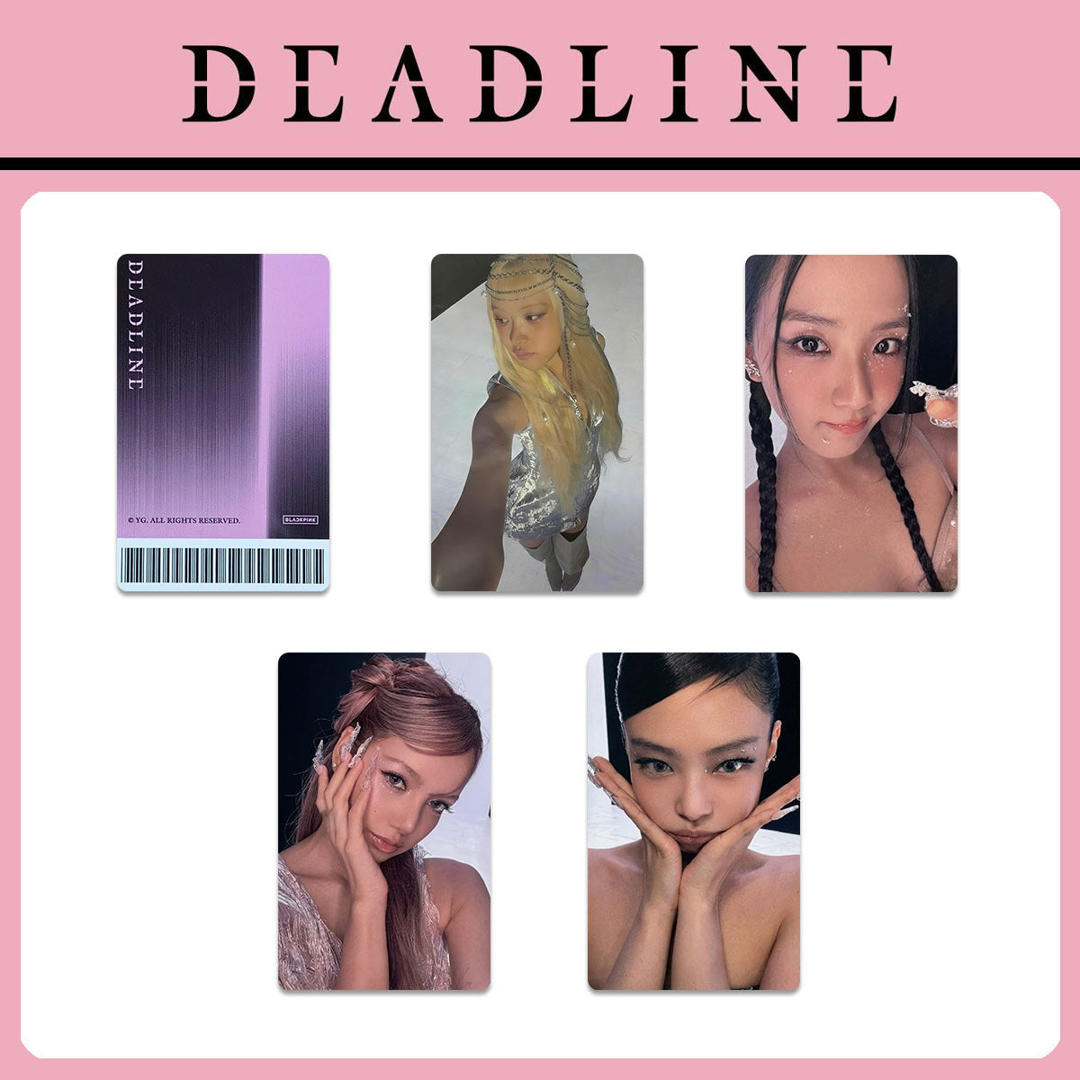 BP DEADLINE Bonus Photocard Set