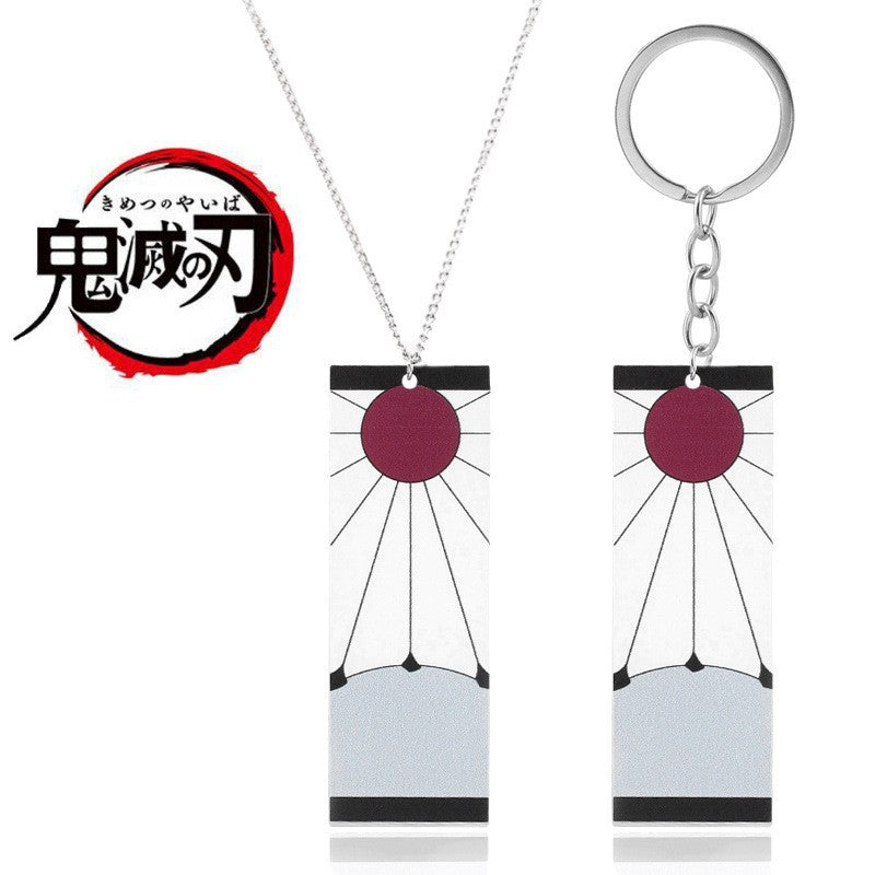 Anime Element Acrylic Necklace Keychain