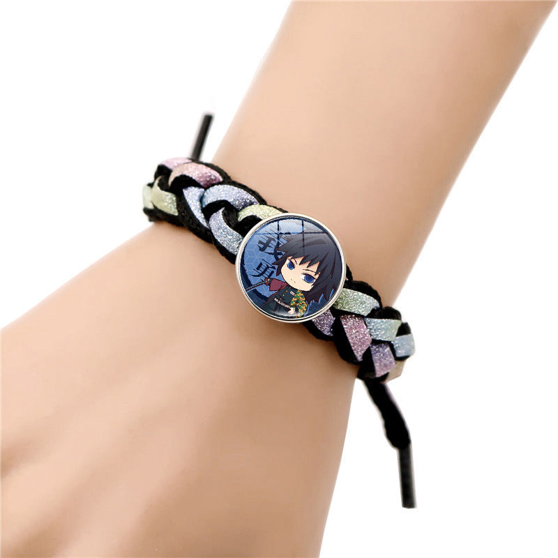 Casual Anime Woven Rope Bracelet