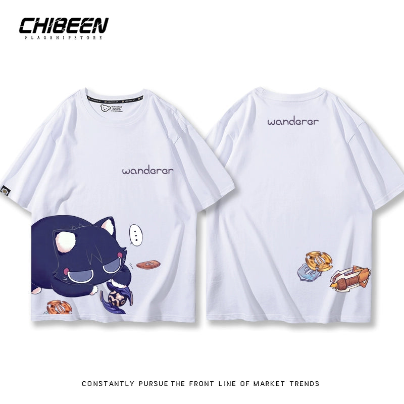 Game Wanderer Printed Short Sleeve T-Shirt