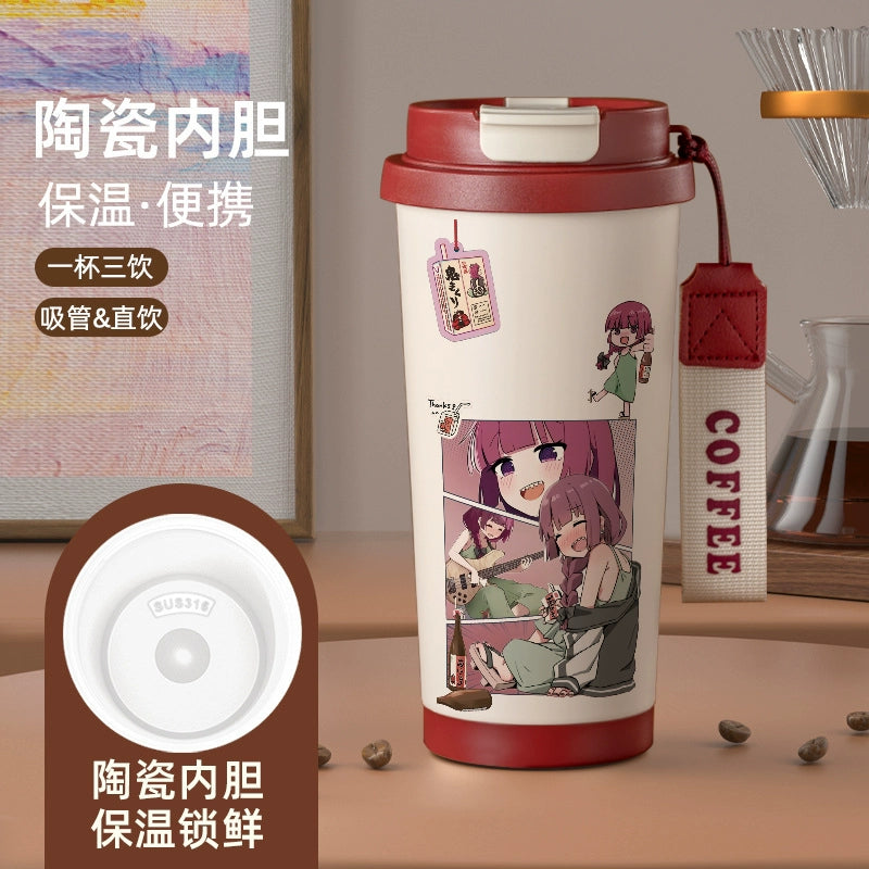 Chic Anime Thermos Water Cup