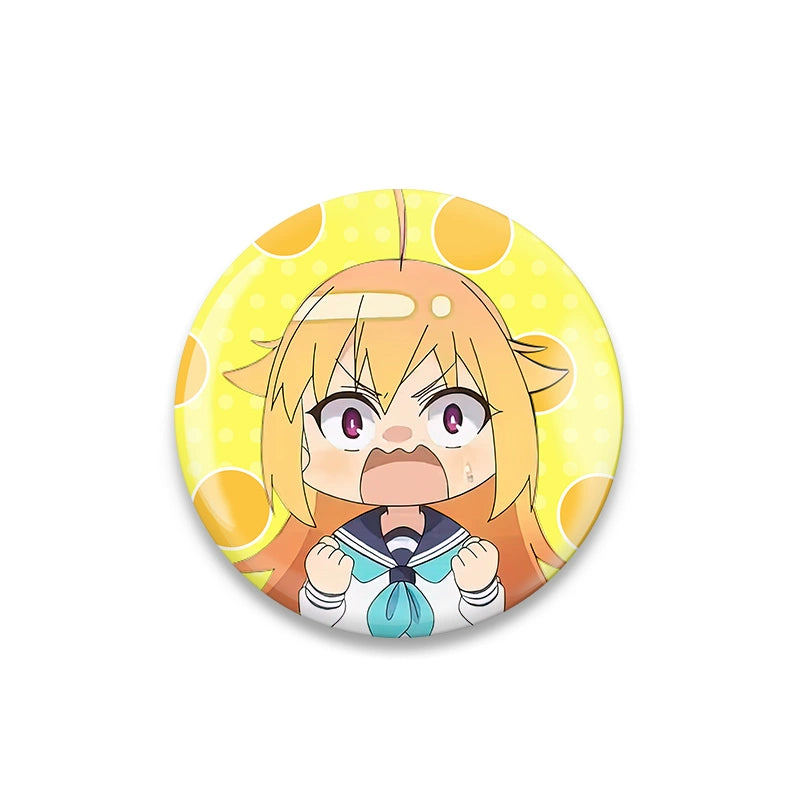 Cute Anime Emoji Badge