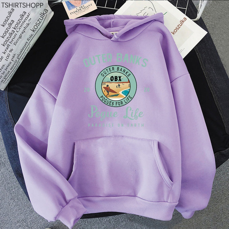 Retro TV Series Printed Hoodie
