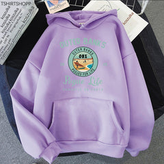Retro TV Series Printed Hoodie