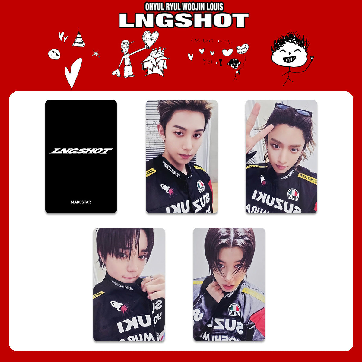 KPOP Album SHOT CALLERS Photocard Collection