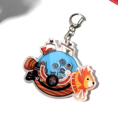 Funny Shaker Keychain Pendant