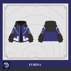 Unisex Game Furina Cosplay Coat Uniforms