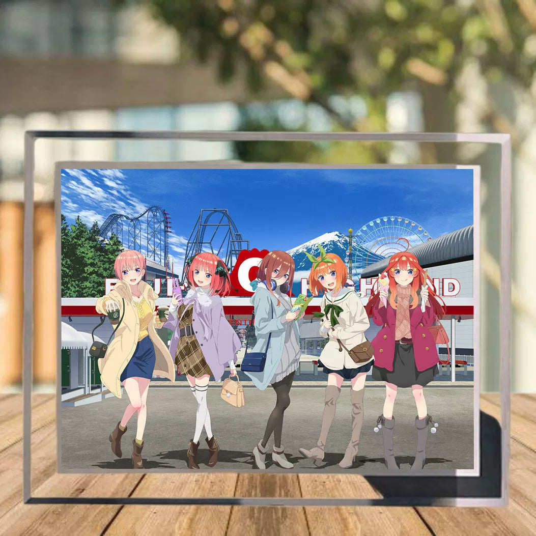 Nakano Anime Crystal Photo Frame