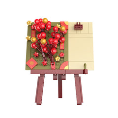 DIY Rose with Music Box Building Blocks