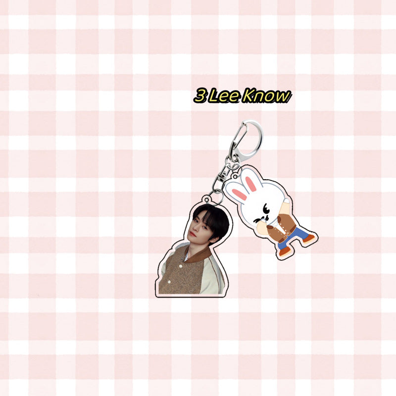 Cute Kpop Pendant Keychain