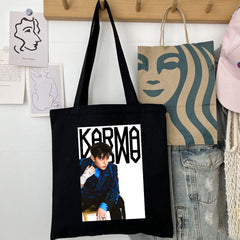 KPOP Poster Canvas Tote Bag
