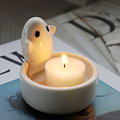 Adorable Ghost Candle Holder