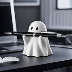 Cute Ghost Pen Holder Decor