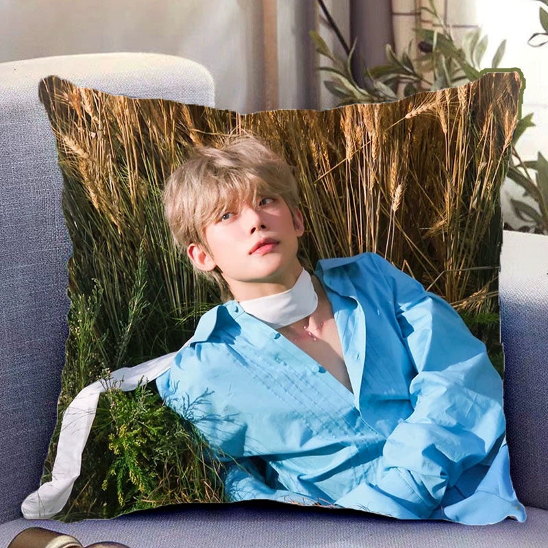 Yeonjun Double-sided Throw Pillow