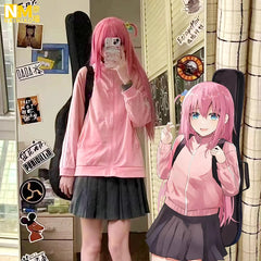 Cute Bocchi Coat Outwear Cosplay Costume