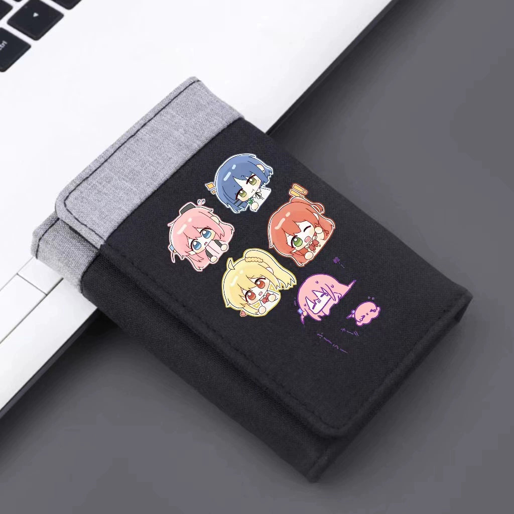 Anime Short Folding Wallet