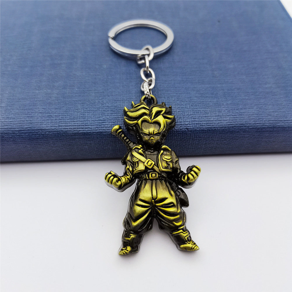 Goku Vegeta Metal Keychain Pendant