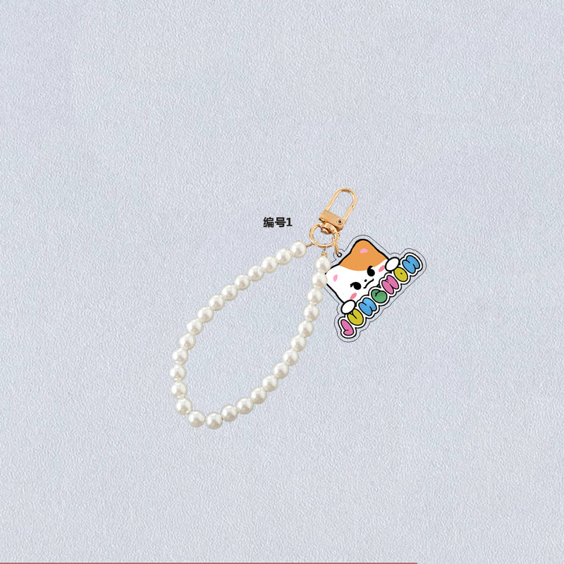 KPOP Imitation Pearl Chain Pendant