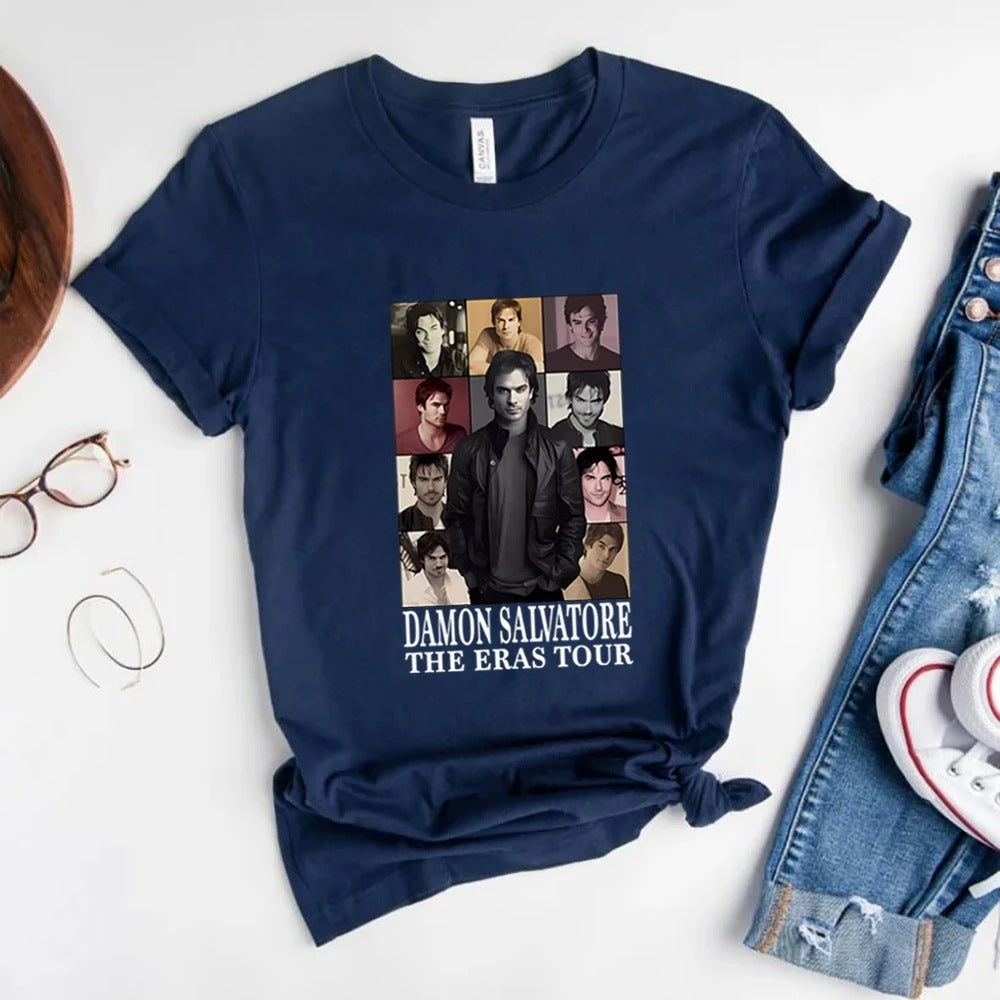 Damon Salvatore The Eras Tour T-shirt