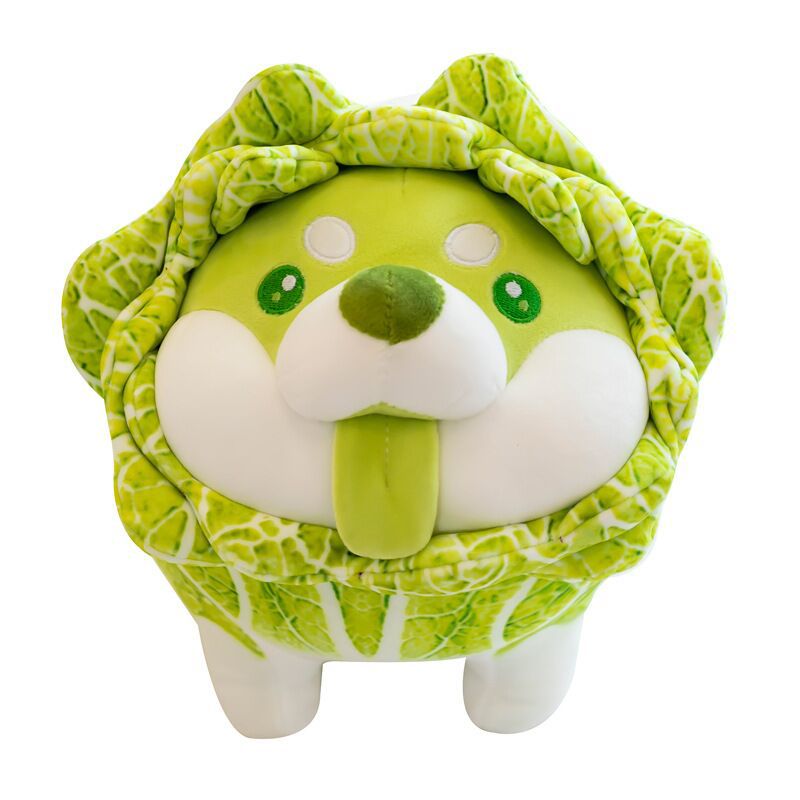 Cute Japanese Vegetable Dog Plush Toy