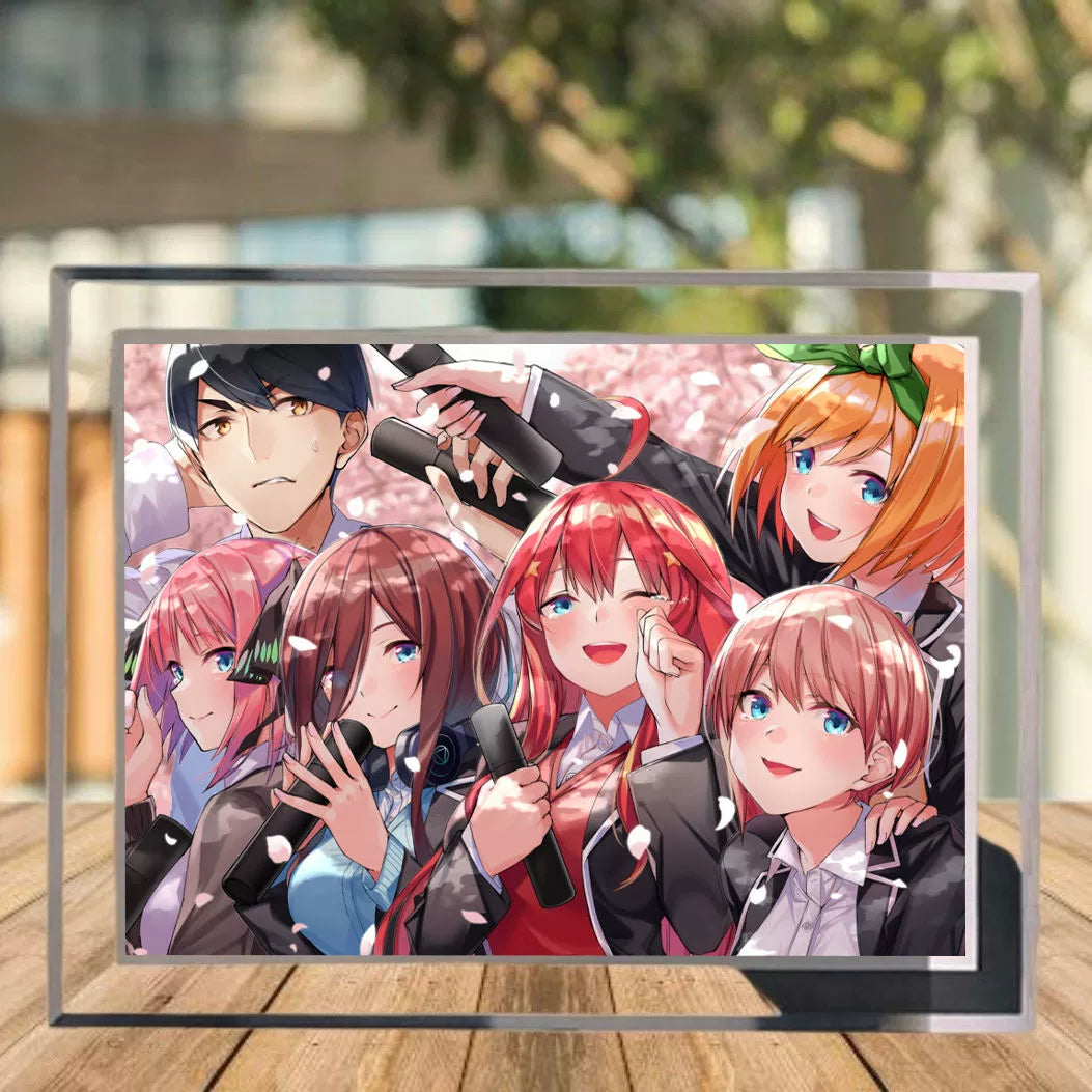 Nakano Anime Crystal Photo Frame