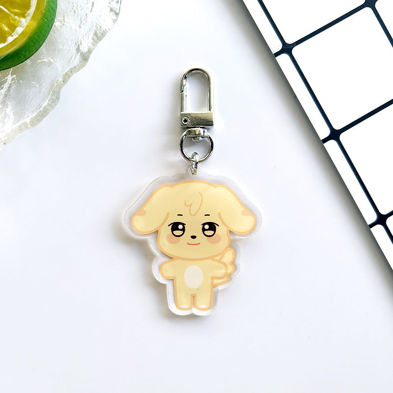 ANITEEZ Acrylic Double-sided Keychain