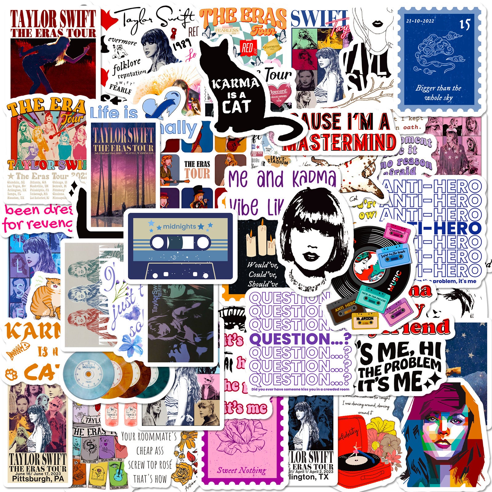 Taylor Waterproof Stickers