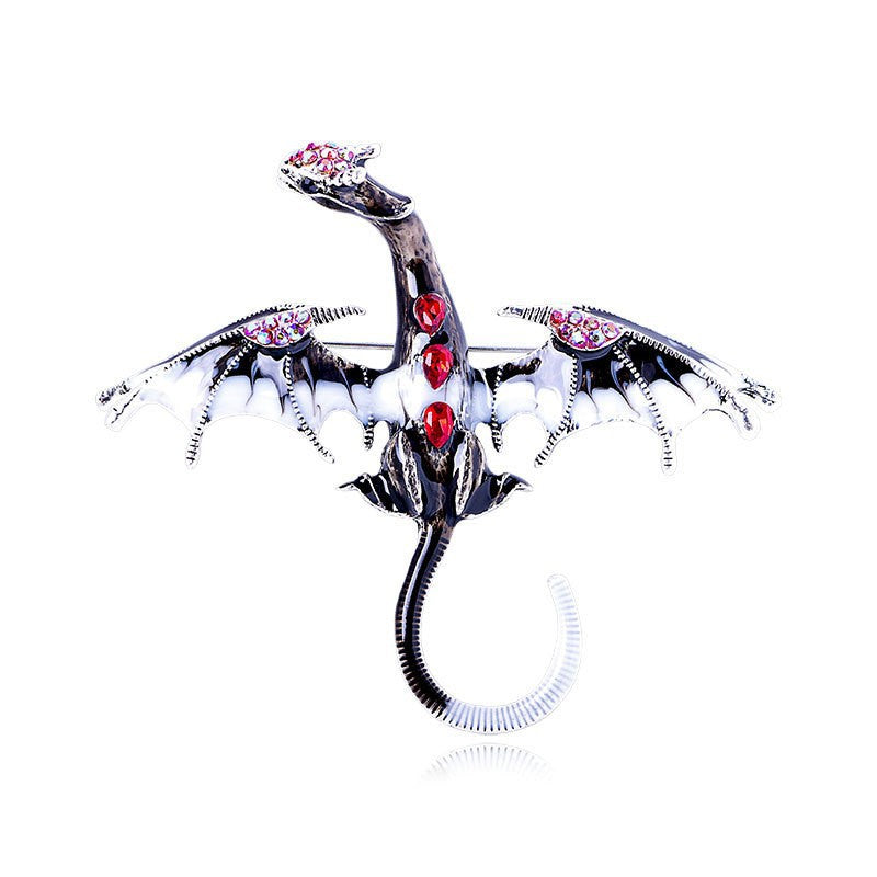 Retro Cartoon Dragon Shape Brooch
