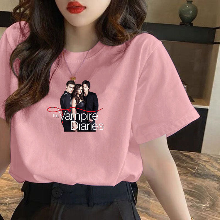Women's TVD Graphic Cotton T-Shirt