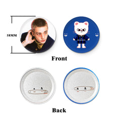 SKZ Album KARMA Badge 2PCS
