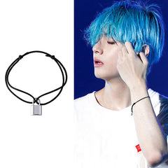 V Same Style Lock Rope Bracelet