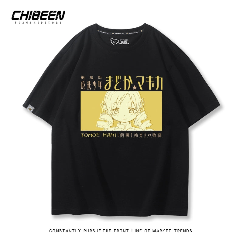 Women's Anime Print Half Sleeve T-shirt
