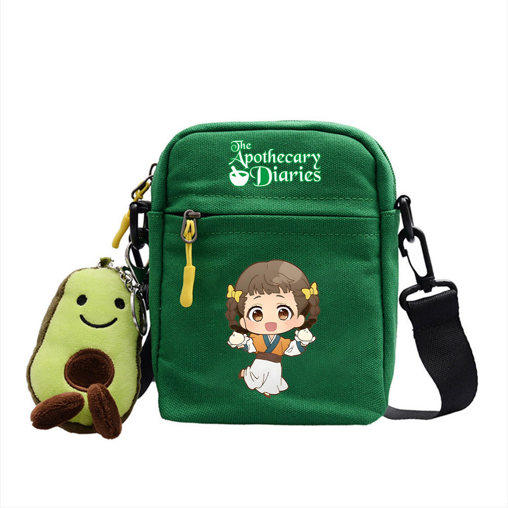 Versatile Anime Square Messenger Bag