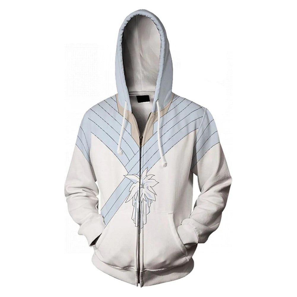 Unisex Anime Digital Print Cosplay Hoodie