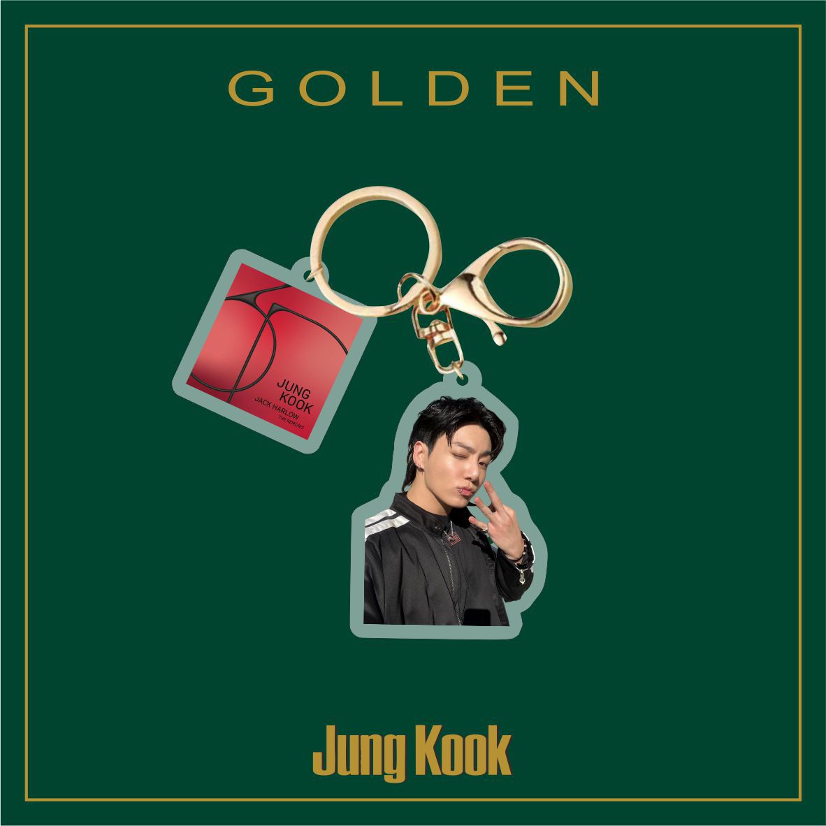 JK Album Acrylic Keychain Pendant
