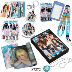 ILLIT Keychain PhotoCard Photo Album Big Gift Box