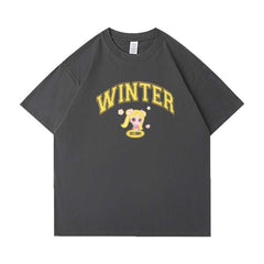 æ Cartoon Print Short-sleeved T-shirt