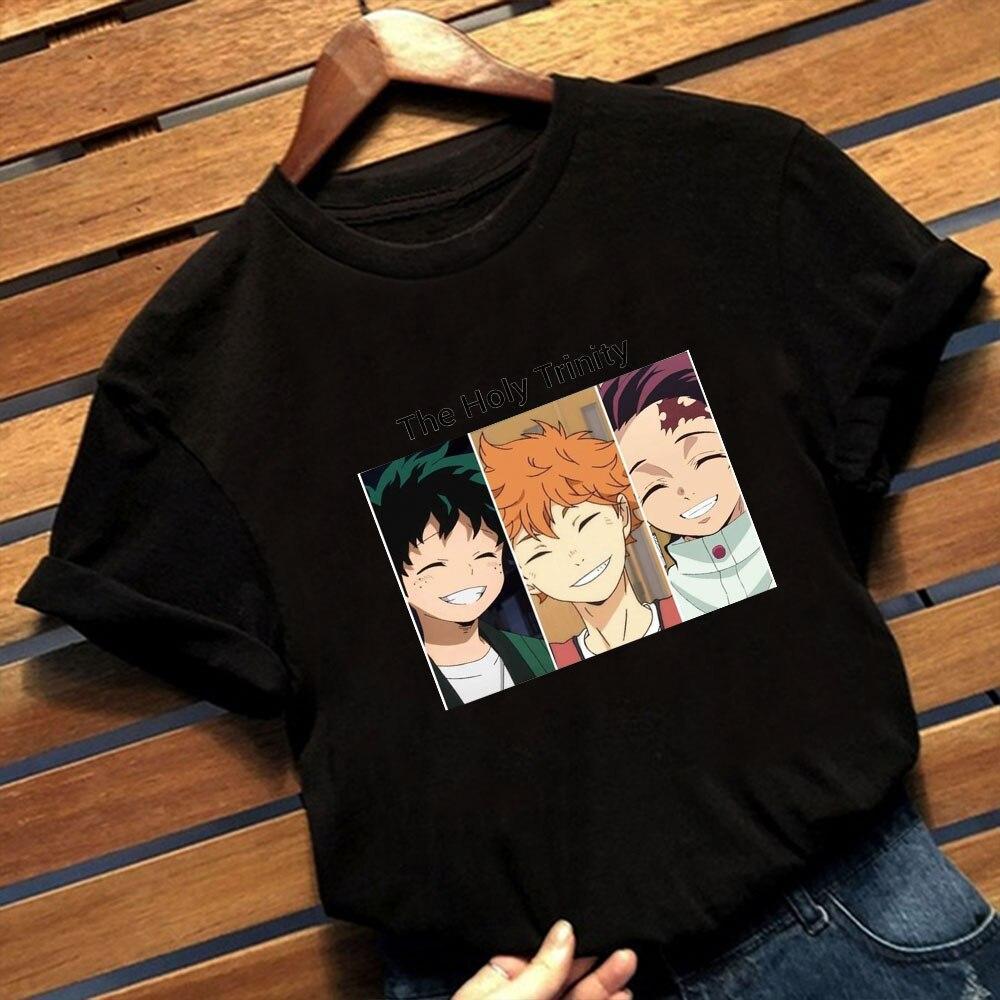 Cute Anime Summer Short Sleeve T-Shirt