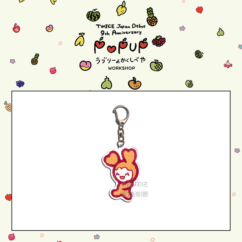 TWICE 9th Anniversary Acrylic Keychain