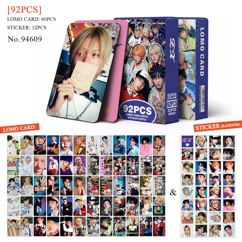 92pcs EX Album Photocard Stickers Collection