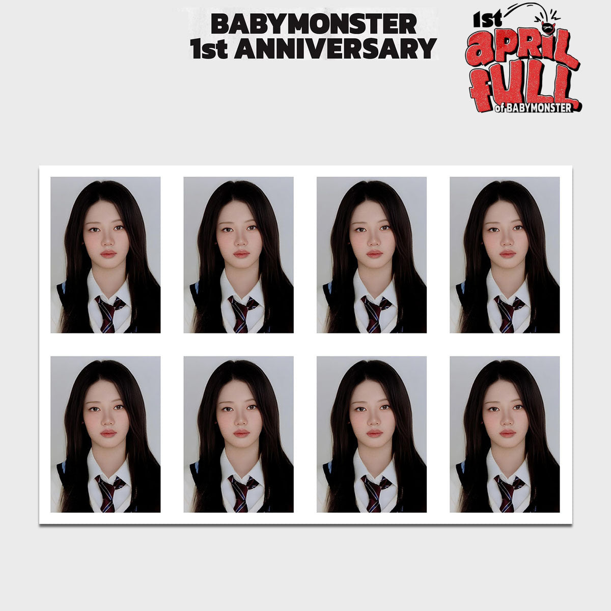 BABYMONSTER 1st Anniversary ID Photo