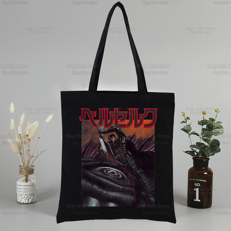 Guts Anime Printed Canvas Tote Bag