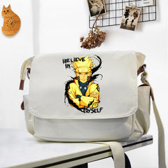 Trendy Sasuke Kakashi Anime Mailman Bag